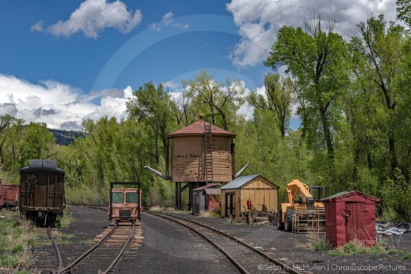 View From the Roundhouse, Chama, NM | Railroad Fine Art Photography Print for Sale | Chronoscope Pictures