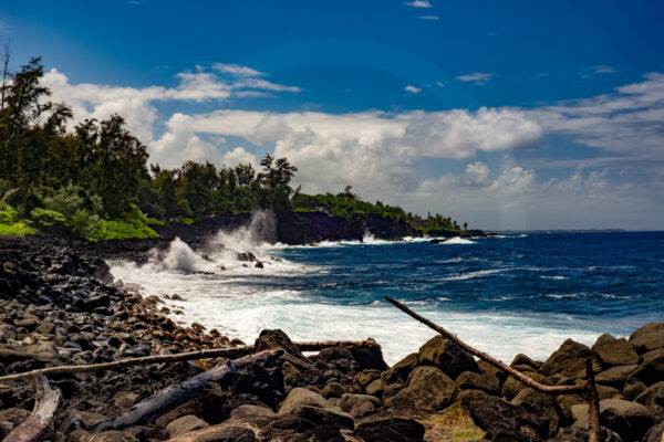 Hilo Shorebreak | Fine Art Landscape Photography Print for Sale | Chronoscope Pictures