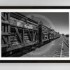 SNM5452 REBUILT 26Rebuilt 26, Cumbres & Toltec Railyard, Chama, NM | Black & White Fine Art Photography Print for Sale | Chronoscope Pictures