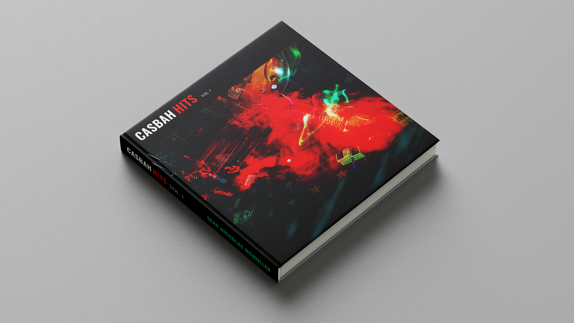 Casbah Hits Vol. 1 book design, front cover
