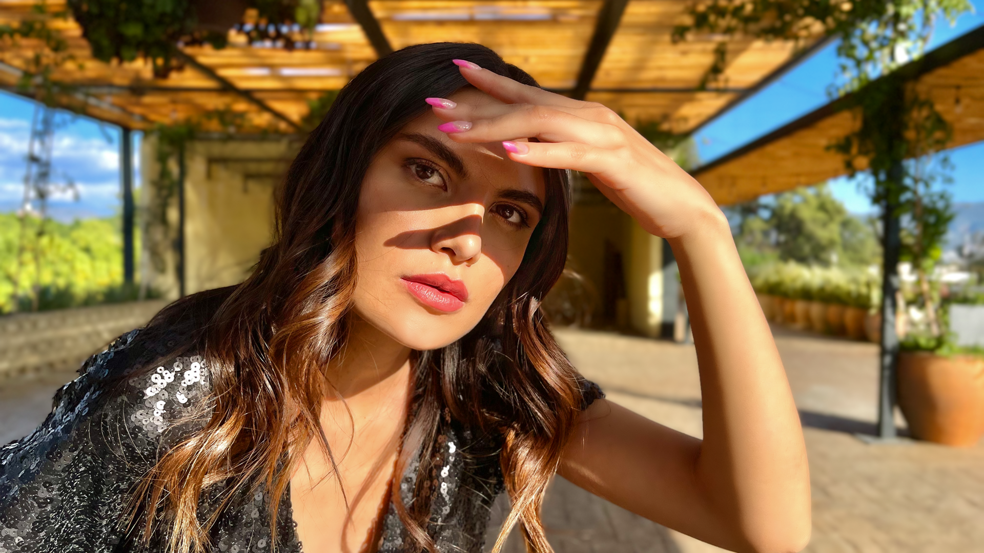 Mafer Licea modeling for fashion designer Nadya Padilla | Oaxaca, Mexico